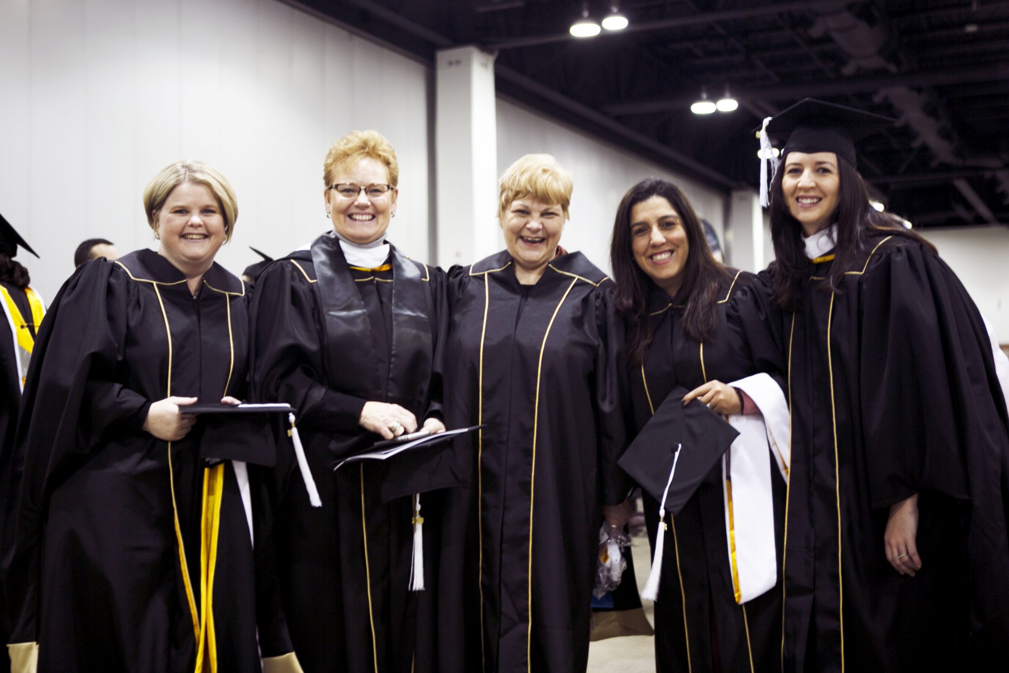 Buell Cohort at fall commencement 2018