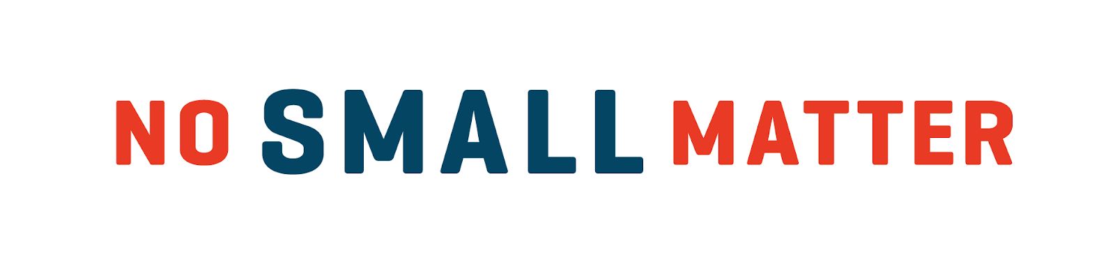 No Small Matter logo