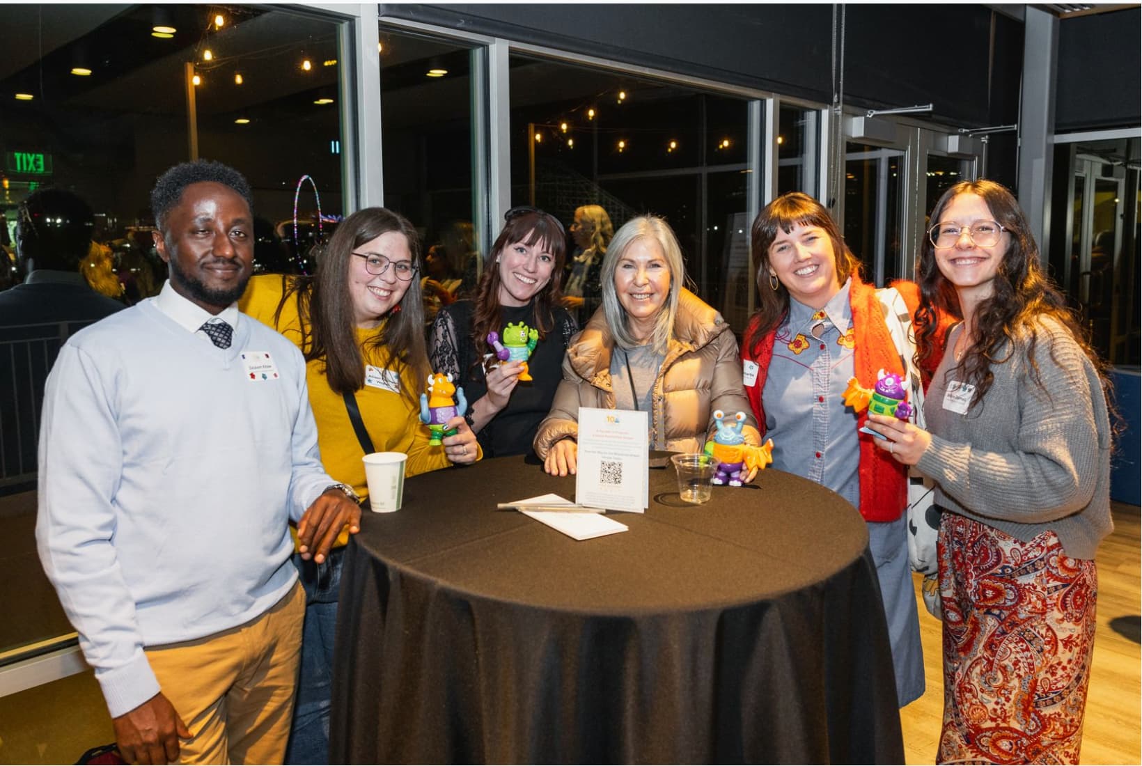 Zelalem Kitaw, Allison Kallman Wagner, Sierra Dinges, Nicole Cromartie and Brianna Darnell